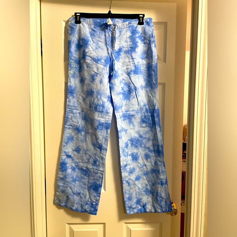 London Jean Blue Tie-Dye Pants-Sz 6